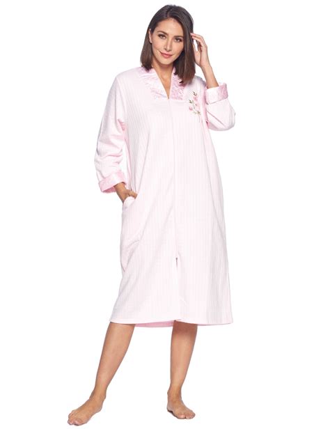 house robe with zipper